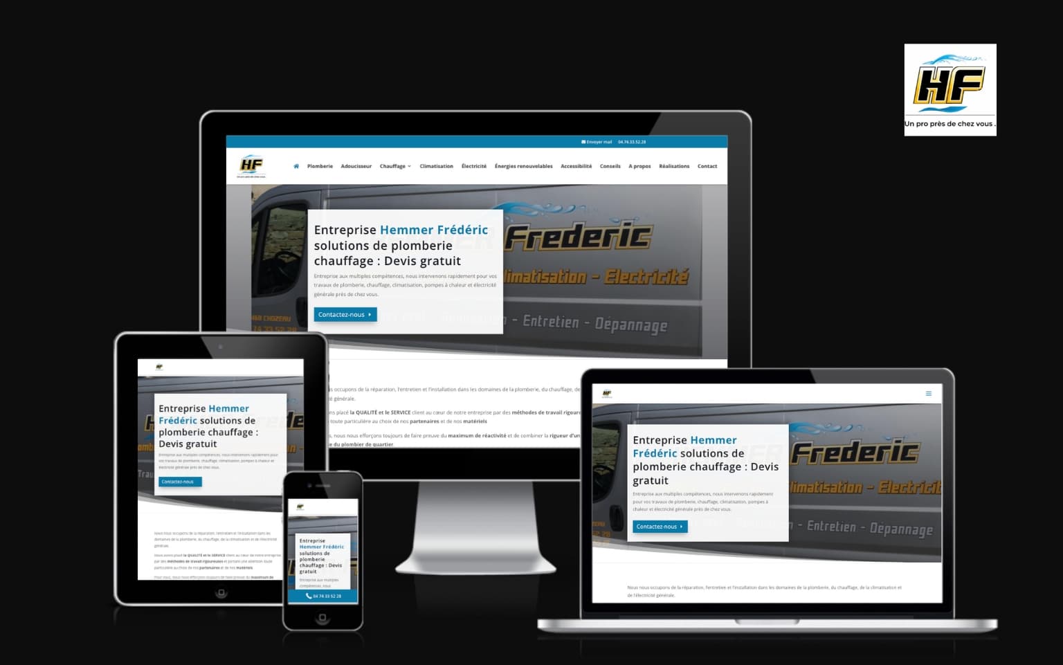 Site plombier Chozeau